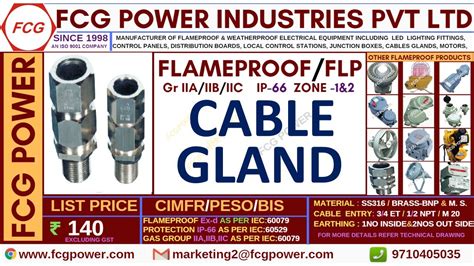 cable gland for electrical enclosure|cable gland price list.